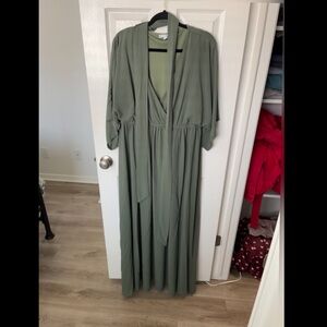 Baltic Born Sage Maxi Dress bump friendly
